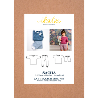 Ikatee Ikatee - Sacha unisex pj (3y - 12y)