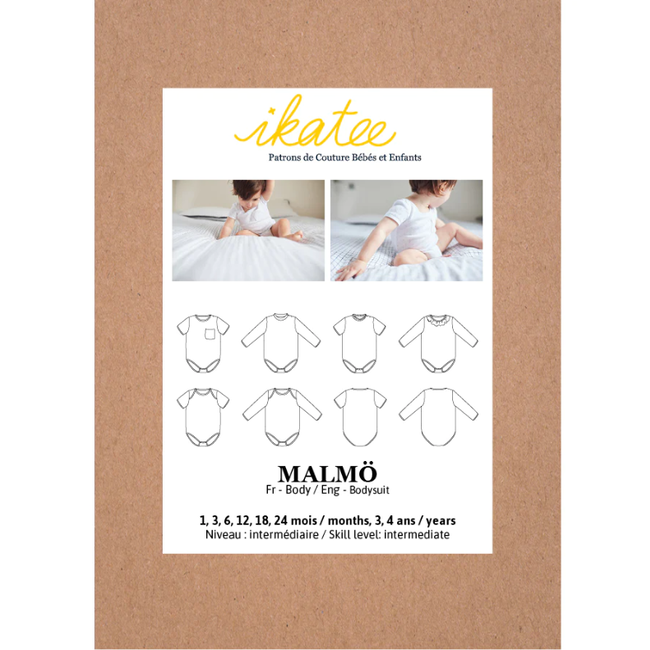 Ikatee - Malmö body (1m - 4y)
