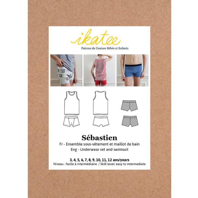 Ikatee - Sébastien underwear/ swimsuit (3y - 12y)