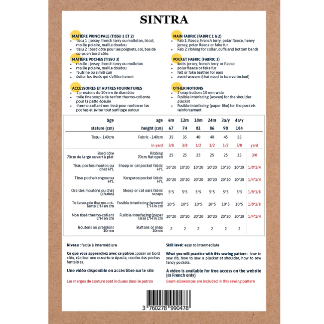 Ikatee - Sintra sweat (6m - 4y)