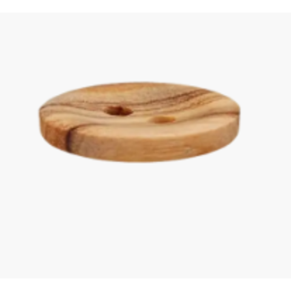 houten knoop 2gaats - 12 mm