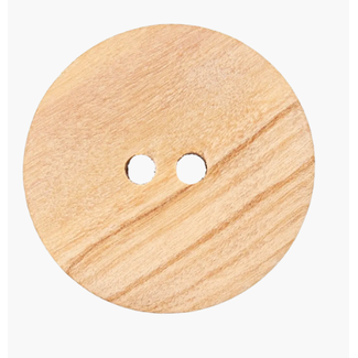 houten knoop 2gaats - 15 mm