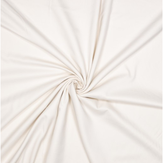 Woven bamboo organic  - wit