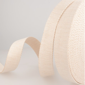 Tassenband wit goud