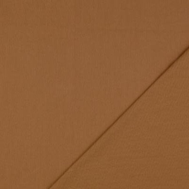 Katoentricot - camel