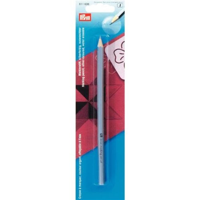 Markeerstift uitwasbaar zilver