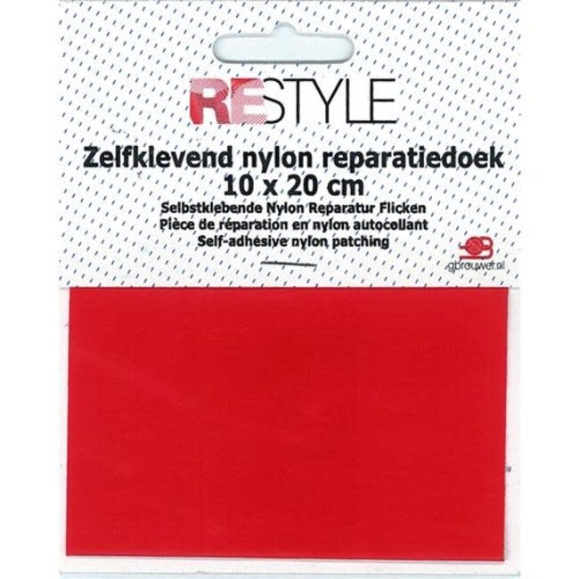 Reparatiedoek zelfklevend nylon - 10x20 cm