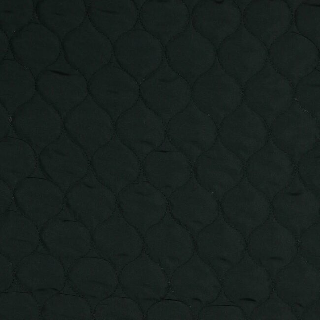 Matelassé - zwart