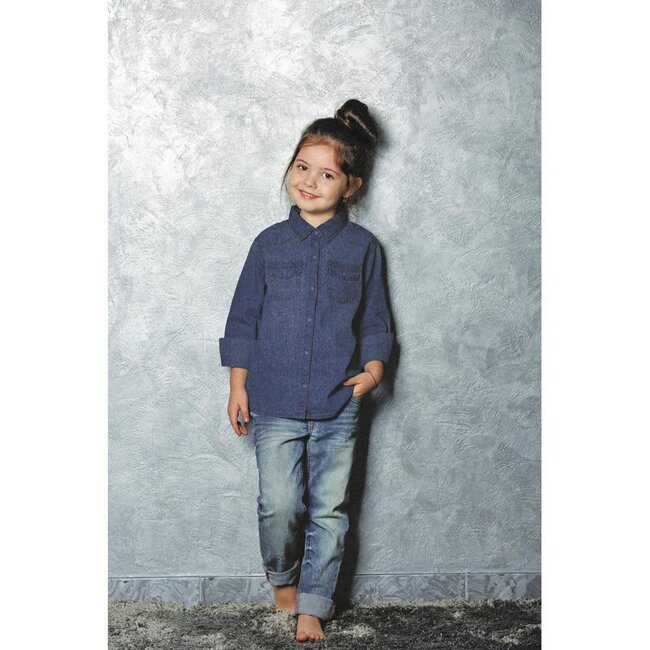 Jeans stretch - donkerblauw