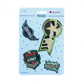 Strijkapplicatieset - what army