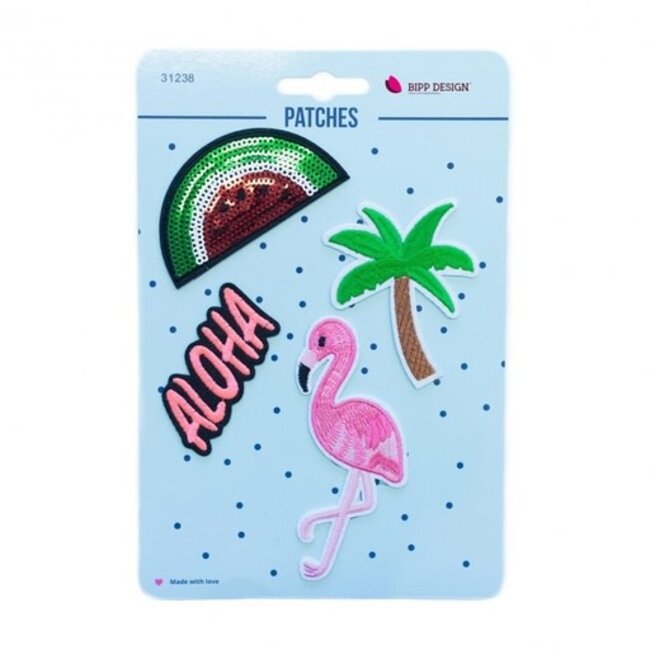Strijkapplicatieset - aloha