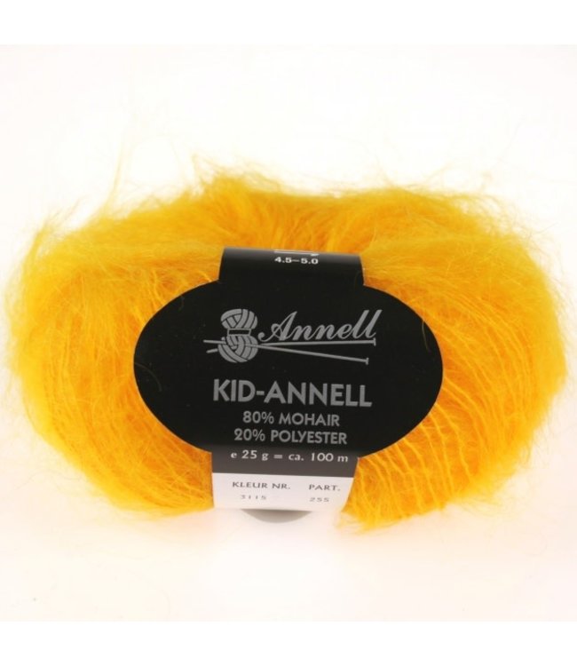 Kid annell - warme kleurtinten