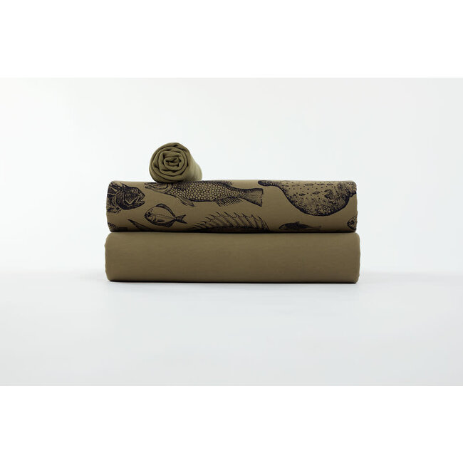 SYAS23 Olijfgroen - french terry