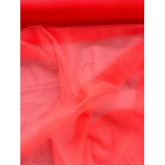 Soft swiss tule - koraal