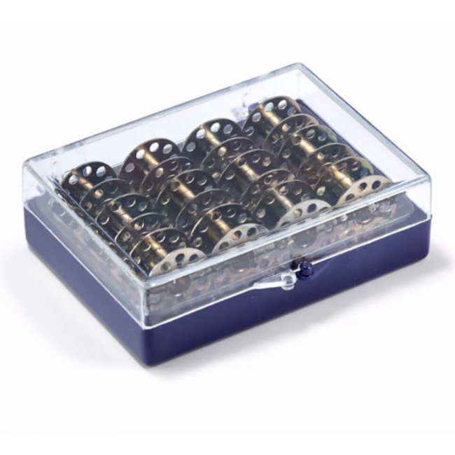 Spoelendoos gevuld met 12 CB spoelen