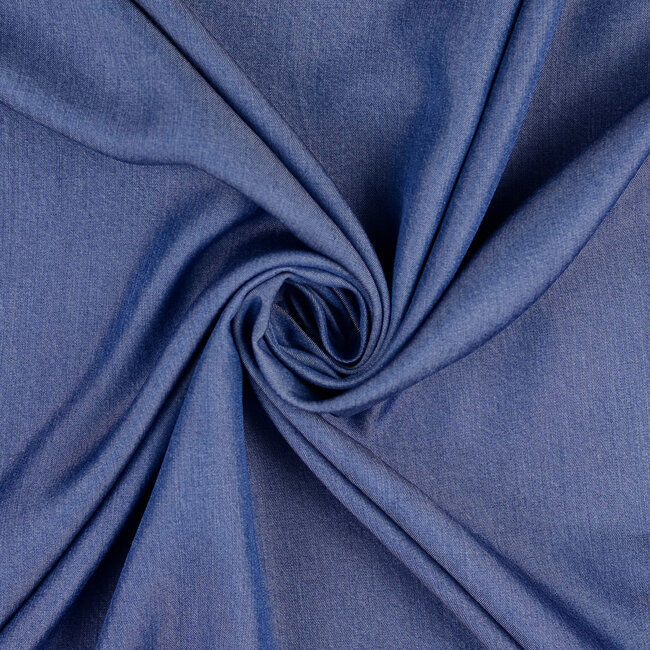 Tencel - indigo blauw