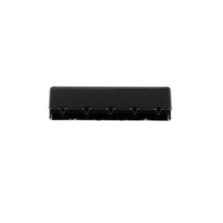 Tassenbandeinde 40mm - gunmetal (2 stuks)
