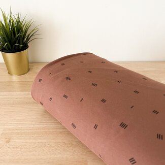Poppy Soft sweat - stripes brown