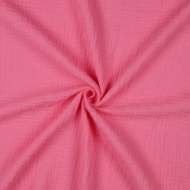 Double gauze - fresh fuchsia