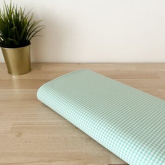 Katoen vichy - lime dream