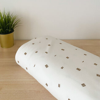 Poppy Soft sweat - stripes ecru