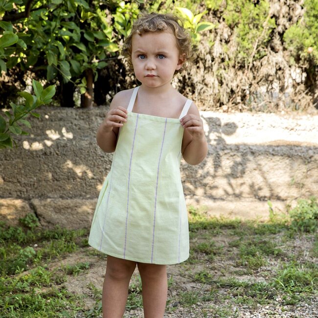 Ice cream stripes - katoen