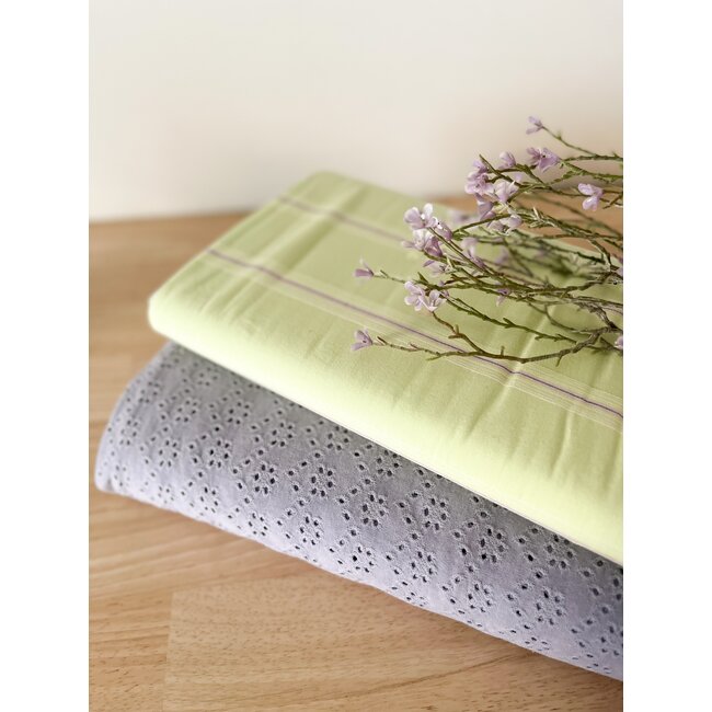 Ice cream stripes - katoen