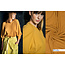 Knitted recycled rib - brown