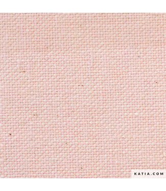 Katia Fabrics Recycled canvas - soft pink