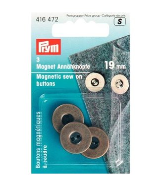 Prym Magneet aannaaiknop 19 mm