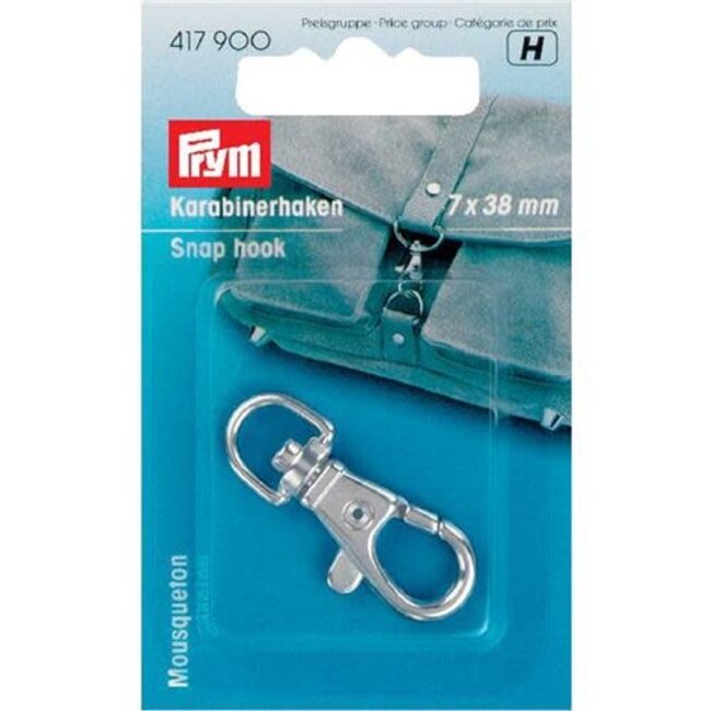 Karabijnhaak prym 7x38mm