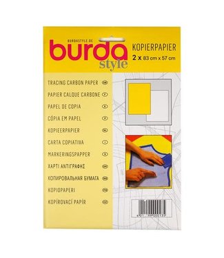 Burda Burda kopieerpapier 83x57 cm 1 vel wit en 1 vel geel