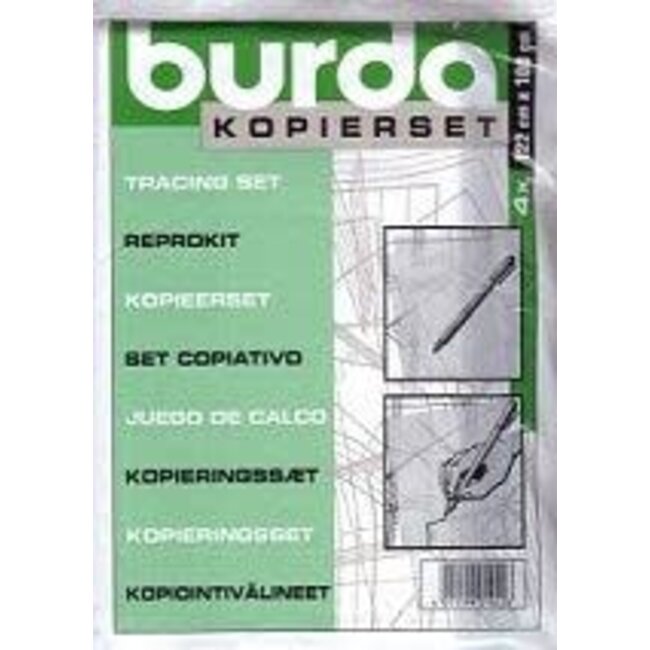 Burda kopieerset 122x100 cm - 4 vellen