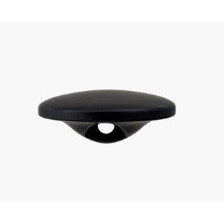 Shank knoop zwart - 18mm