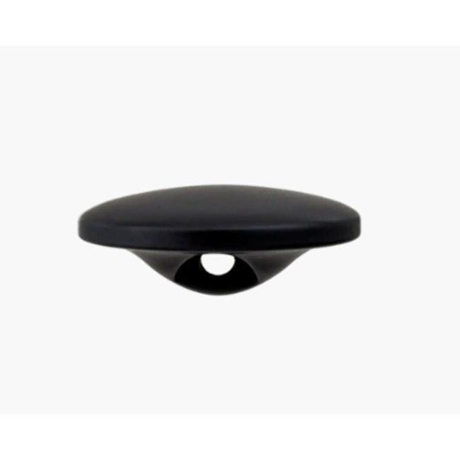 Shank knoop zwart - 18mm
