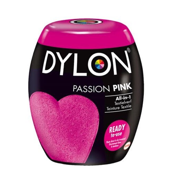 Dylon textielverf wasmachine POD 350 gram - roze/paars/geel/oranje/bruin