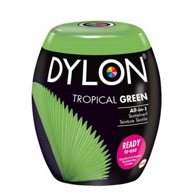 Dylon textielverf wasmachine POD 350 gram - groen/blauw/grijs/zwart