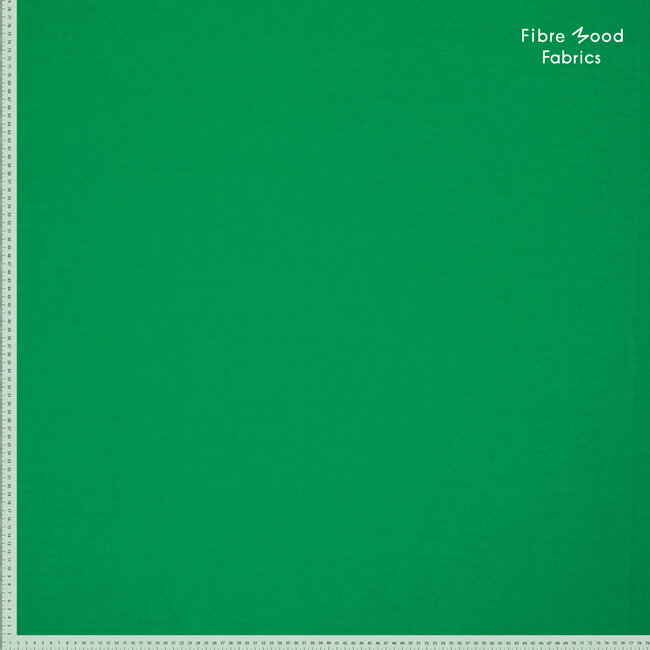 Stone washed poplin - groen