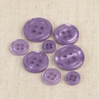 Knoopje 11 mm - mauve