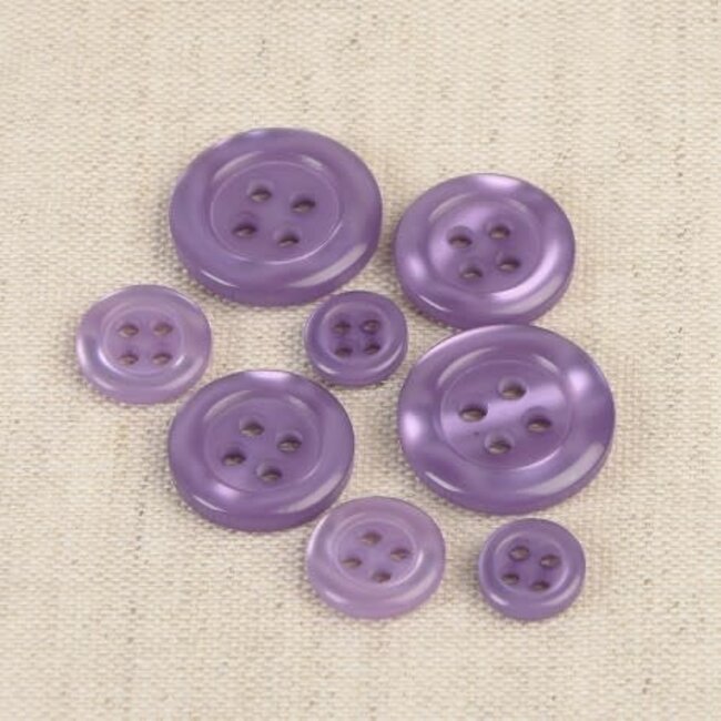 Knoopje 11 mm - mauve