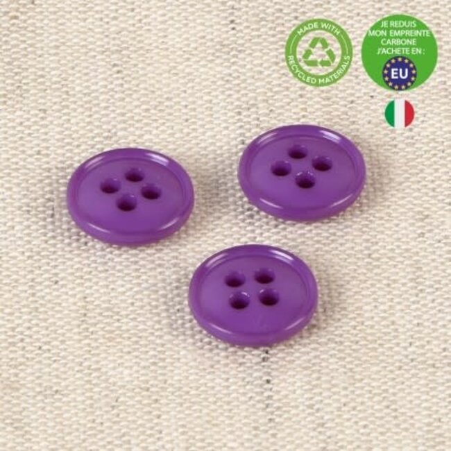 Knoopje 11 mm - paars
