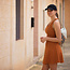SYAS25 Autumnal Brown - french terry (pattern stripes)