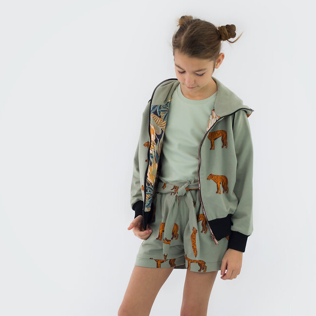 SYAS25 Mercury Green - french terry (lines 2N)