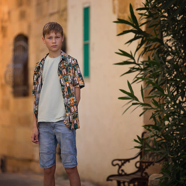 SYAS25 Mercury Green - french terry (lines 2N)