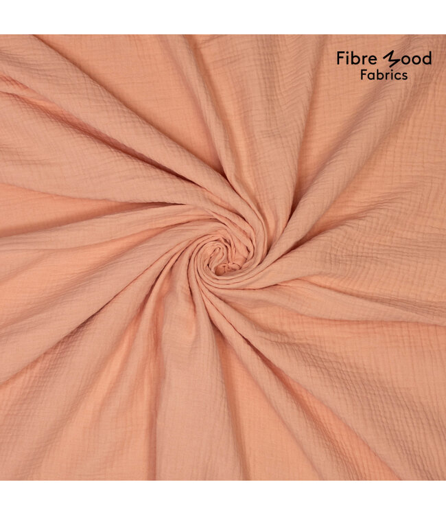 Fibremood Triple gauze - beige pink