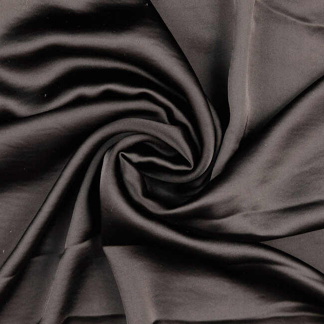 Satijn - zwart