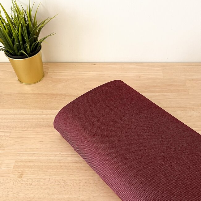 Jeans stretch - bordeaux