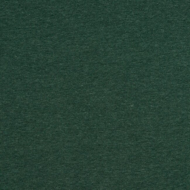 Sweaterstof - dark green melange