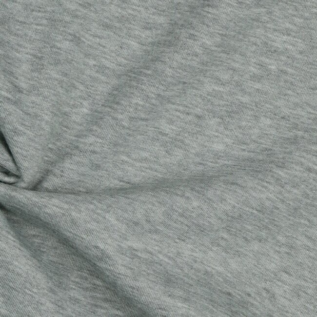 Sweaterstof - light grey melange