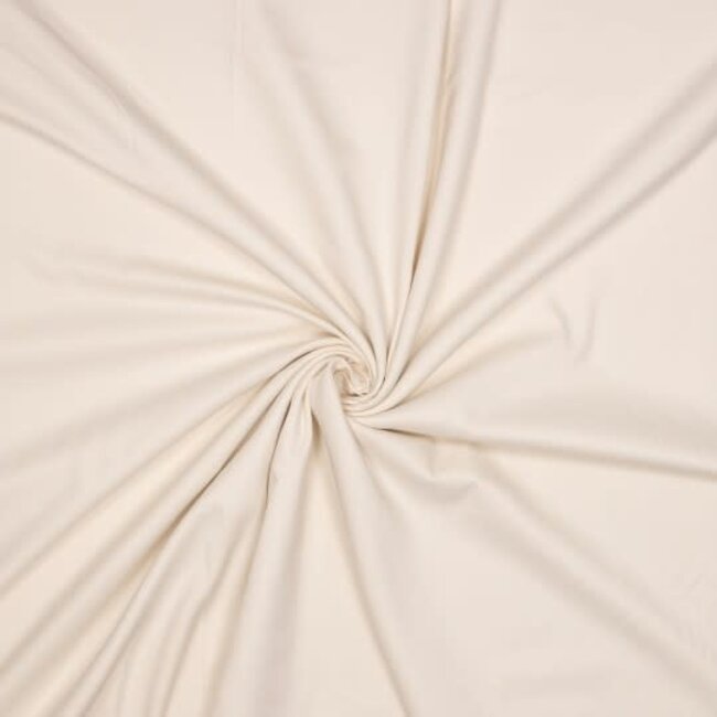 Woven bamboo organic  -  gebroken wit